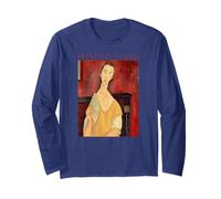 Amedeo Modigliani Femme avec éventail pour Artistes Manche Longue