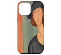 Amedeo Modigliani Jeanne Hebuterne Au Chapeau pour Artistes Coque pour iPhone 12 Pro Max
