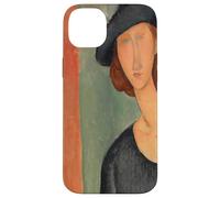 Amedeo Modigliani Jeanne Hebuterne Au Chapeau pour Artistes Coque pour iPhone 14 Plus