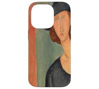 Amedeo Modigliani Jeanne Hebuterne Au Chapeau pour Artistes Coque pour iPhone 14 Pro