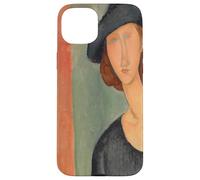 Amedeo Modigliani Jeanne Hebuterne Au Chapeau pour Artistes Coque pour iPhone 15 Plus