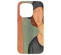 Amedeo Modigliani Jeanne Hebuterne Au Chapeau pour Artistes Coque pour iPhone 15 Pro