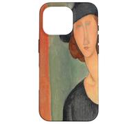 Amedeo Modigliani Jeanne Hebuterne Au Chapeau pour Artistes Coque pour iPhone 16 Pro