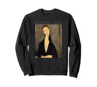 Amedeo Modigliani Lunia Czechowska - à la Robe Noire Sweatshirt
