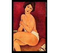 Amedeo Modigliani: Nudo Seduto Su Un Divano. Quaderno Elegante Per Gli Amanti Dell'arte.