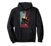 Amedeo Modigliani, Portrait de la Femme de L'Artiste Sweat à Capuche