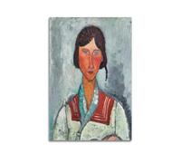 Amedeo Modigliani Poster artistique sur toile moderne pour chambre à coucher 20 x 30 cm