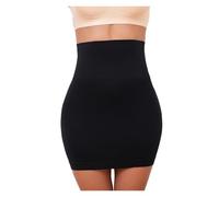 AMEEDA Body Sculptant Femme sous-vêtements Gainants sans Coutures for Femmes, contrôle du Ventre, sous-vêtements Amincissants, Jupe, Body Shaper, sous-vêtements Amincissants(Black,L)