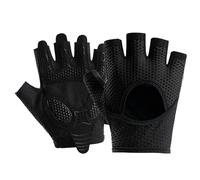 AMEEDA Gant Musculation Gants de Sport, Fitness, équipement en Tissu plongée, protège-Mains antidérapants, Anti-Vibration, Banc Gymnastique, Presse, Protection for haltères(Black,S)