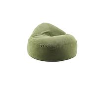 AMEEDA Housse Pouf Poire Housse de Pouf sans Rembourrage, siège d'angle, Paresseux, canapé, Ottoman Salon, Sac Sol Chambre(Flannel-Green)
