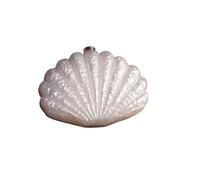 AMEEDA Sac à Main avec Perles Mode pochette coquille sac à main en forme d'éventail acrylique mariage dîner Banquet bandoulière