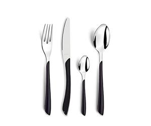 Amefa 2214AAWB12C40 Eclat Ménagère 24 pièces Noir