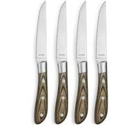 - ACHILLE BOIS DE PAKKA - Coffret de 4 couteaux steak
