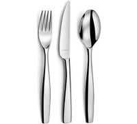AMEFA - Set 18 couverts spécifiques pour l'entrée, le fromage et le dessert pour 6 personnes - Adonis - Acier inoxydable 18/10, Finition Brillante