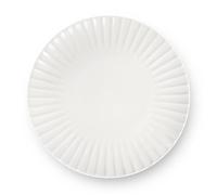 AMEFA-Assiette plate en grès blanc Adele - diamètre 27 cm