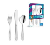 Amefa Bear - Coffret 3 couverts enfants | Coffret 3 couverts enfant, Inox 18/0, Finition mate, Épaisseur 2 mm, À partir de 4 ans