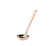 AMEFA BUFFET Cuillère à sauce | Louche | Louche à sauce | Cuillère à sauce | Cuillère à soupe | Couverts de service élégants | Acier inoxydable 18/10 | Satiné | Cuivre | Longueur : 20,7 cm