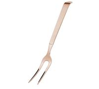 AMEFA Buffet - Fourchette à viande - Fourchette à barbecue - Couverts de service - En acier inoxydable 18/10 satiné - Cuivre - Longueur 32 cm