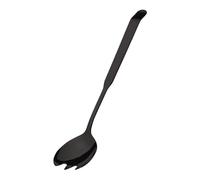 AMEFA Buffet Petite fourchette à salade | Couverts à salade | Fourchette de service pour restauration et buffet | Couverts de service | Acier inoxydable 18/10 | Satiné | Noir | Longueur : 23,7 cm