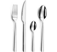 AMEFA - Coffret 24 couverts de table pour 6 personnes - Caractère - Acier inoxydable 18/0, Finition Brillante