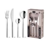 AMEFA - Coffret 16 couverts de table pour 4 personnes - Carlton - Acier inoxydable 18/0, Finition Miroir