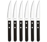 Amefa - 323146 - Lot DE 6 Couteaux Pizza Noir
