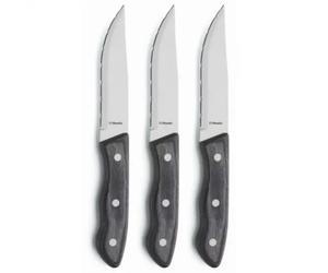 Amefa Couteau à steak Hercule XXL lot de 3 Noir