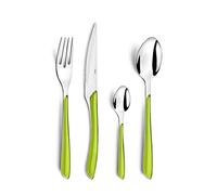 Amefa ECLAT coffret 24 couverts pour 6 personnes - Vert Anis 2214AGPA10C40