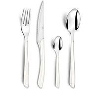 AMEFA - Ménagère 24 couverts de table pour 6 personnes - Eclat - Acier inoxydable 18/0, Finition Brillante - Blanc