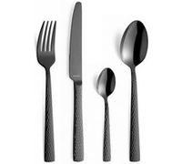 Amefa Felicity - Martelé - Ensemble de couverts - 24 pièces - Noir Noir G