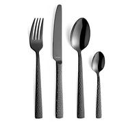Ensemble de Couverts Amefa Felicity Hammered Black (Lot de 24)