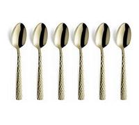 Amefa Service 6 cuillères moka expresso Felicity Champagne mat
