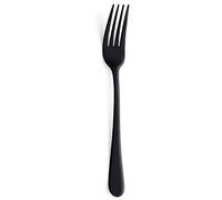 AMEFA - Fourchettes de table - Lot de 12 - Austin - Acier inoxydable 18/0, Finition Revêtement PVD mat - Epaisseur 2.5 mm - Longeur 207 mm - Noir