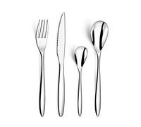 AMEFA - Ménagère 24 couverts de table pour 6 personnes - Actual - Acier inoxydable 18/0, Finition Brillante