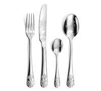 AMEFA - Ménagère 24 couverts de table pour 6 personnes - Cérémonial - Acier inoxydable 18/0, Finition Brillante