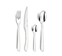 AMEFA - Ménagère 24 couverts de table pour 6 personnes - Eclat - Acier inoxydable 18/0, Finition Brillante - Blanc