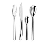 AMEFA - Ménagère 24 couverts de table pour 6 personnes - Simple - Acier inoxydable 18/0, Finition Brillante