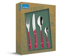 Amefa Ensemble De Couverts 24 Pcs Eclat Framboise