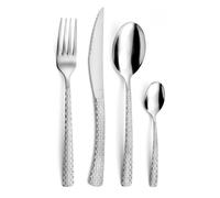 AMEFA Talisman Ménagère 24 couverts Acier Inoxydable Pour 6 personnes, Inox | Ménagère 24 couverts pour 6 personnes, Acier inox 18/0, Finition miroir, Épaisseur 2 mm, Compatible lave-vaisselle