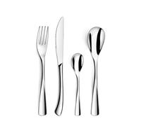 AMEFA Vision Ménagère 24 couverts acier inoxydable Pour 6 personnes, Inox