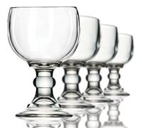 Amehla Schooner Lot de 4 grands verres à bière - 600 ml - Verres à margarita style grand verre à bière pour Coronarita, tasse Michelada, verres à poisson pour boissons ou cocktails de crevettes - Lot