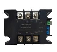 AMEHRU Démarreur progressif de Moteur triphasé 380 V, démarrage Lent, 2 KW, 4 KW, 6 KW, 8 KW(TSR-10WA-R1(1KW))