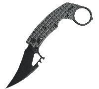Ameight Knives MK-2-2.99" 14c28n blade, Al handle,deep steel clip