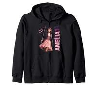 Amelia Anime Style Violet Goth Girl Esthétique Nom Design Sweat à Capuche