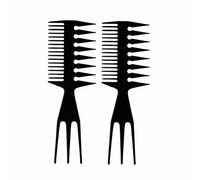 Amelia Beauty | Lot de 2 râteaux et peignes à marbrure | Fabriqué aux États-Unis | Plastique durable pour la coiffure, le marbrage Ebru, l'acrylique et plus encore