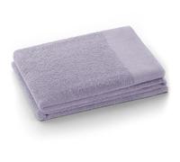 AmeliaHome Amari Serviette de toilette violette 50 x 100 cm 100 % coton qualité absorbante Violet