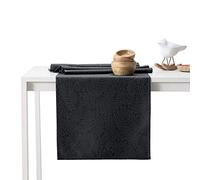 AmeliaHome Chemin de Table 35x180 cm + 115x180 cm Effet Lotus Hydrofuge