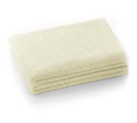 AmeliaHome Serviette de Bain 70 x 140 cm - 100% Coton - Absorbante - Crème Amari