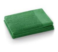 AmeliaHome Serviette de Bain absorbante Amari - 70 x 140 cm - Vert - 100% Coton