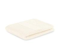 AmeliaHome Serviette de Douche 100% Coton - 70 x 140 cm - Bordure - Crème Plano